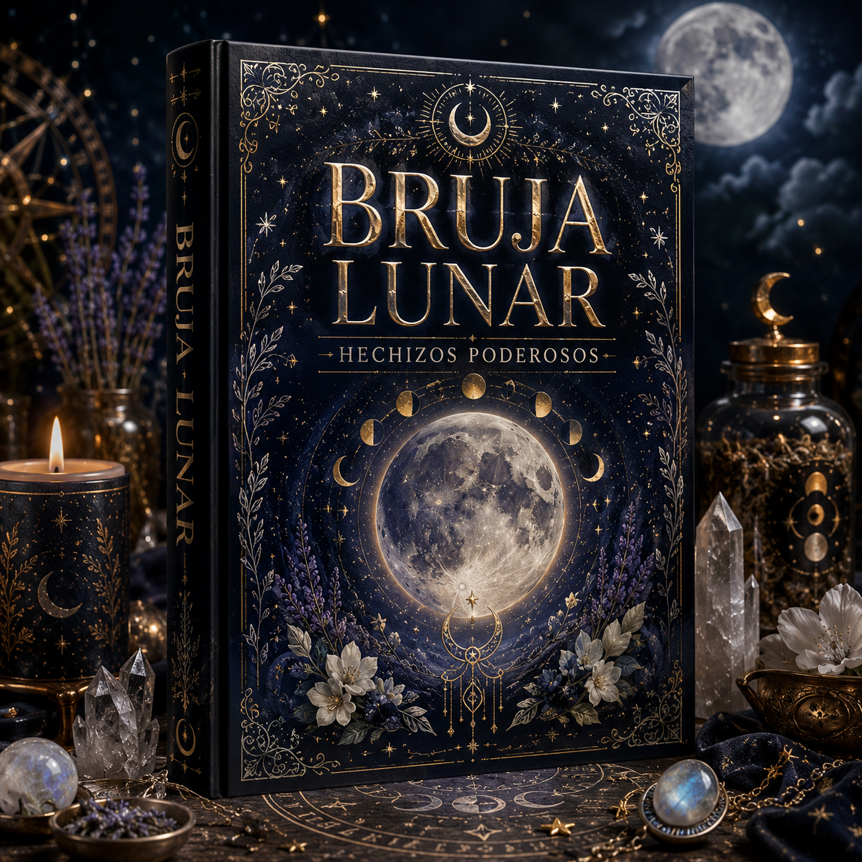 Bruja lunar: hechizos poderosos🌓